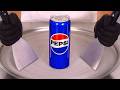 Blue Pepsi Ice Cream Rolls Straight From The Can ASMR