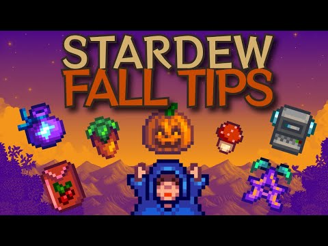10 FALL Tips & Tricks for Stardew Valley (1.6)