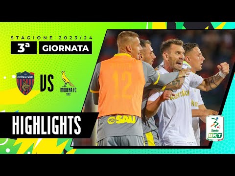 FC Modena 2-0 Cagliari Calcio :: Resumos :: Vídeos 