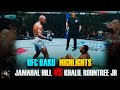 Jamahal Hill Vs Khalil Rountree Jr Highlights Ufcbaku
