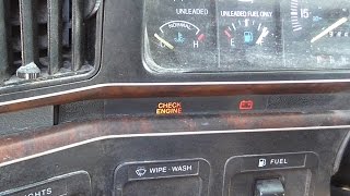 Reading 1980-95 Ford OBD1 Trouble Codes