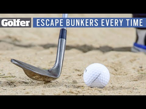 The easy way to escape golf bunkers every time