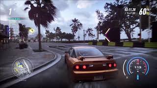 NFS Heat  180NX RUN#11　サーキットバトル　ラリ―