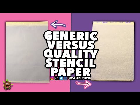 Generic Vs Quality Tattoo Stencil Paper