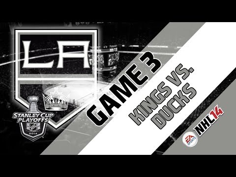 DUCKS VS. KINGS | GAME 3 HIGHLIGHTS (5.8.2014 - NHL14)