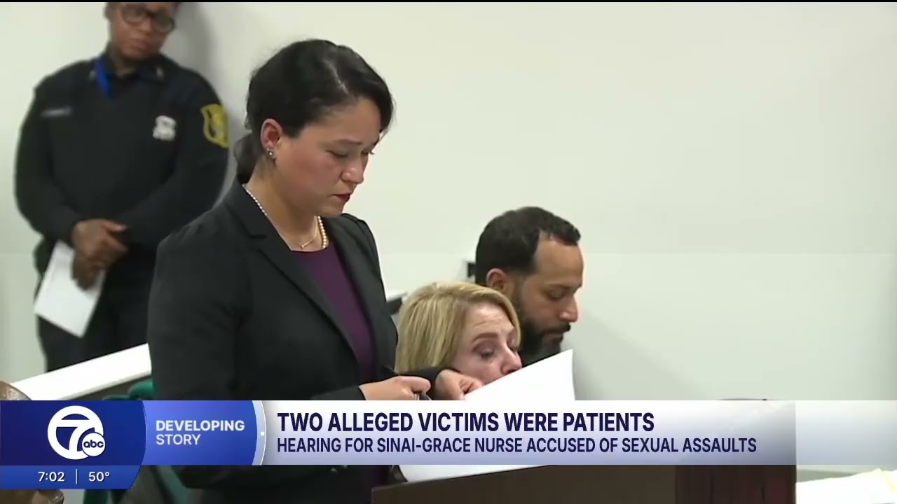 WXYZ-TV (ABC) CH 7 - DETROIT | Court Hearing Coverage 7pm