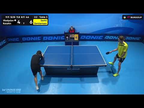 09:30 Vladyslav Kaluhin - Serhii Zemiantsev 23.08.2023 TT Euro.Cup  Ukraine Star. TABLE 3