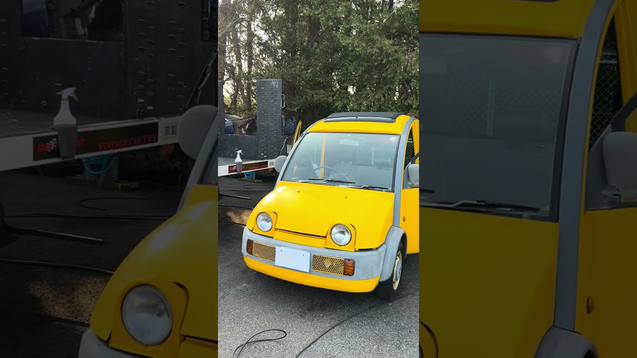 エスカルゴ販売準備中！#ハチマル #ネオクラ #旧車 #日産 #エスカルゴ #パイクカー #昭和