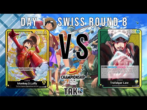 One Piece Trading Card Game OCEANIA NATIONALS (DAY 1) - ROUND 8
