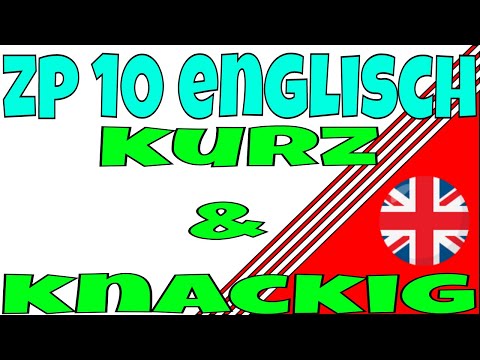ZP 10 Englisch Kurz und Knackig