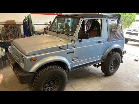 Suzuki Samurai budget 2” lift