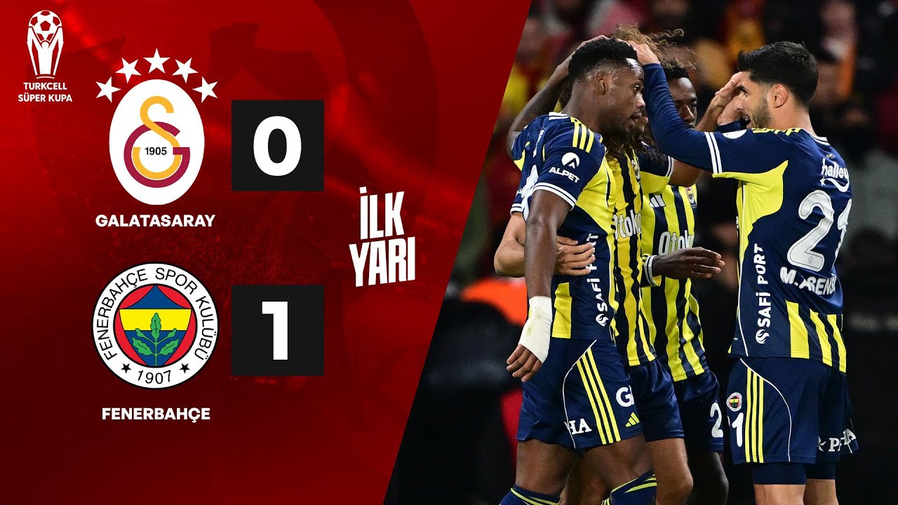LIVE | Galatasaray - Fenerbahçe Turkcell Süper Kupa @liberotv