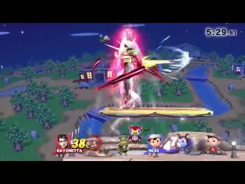 Laf. Sm4sh @ SnB 8 - Cajun (Bayonetta) vs. Felagund (Ness)
