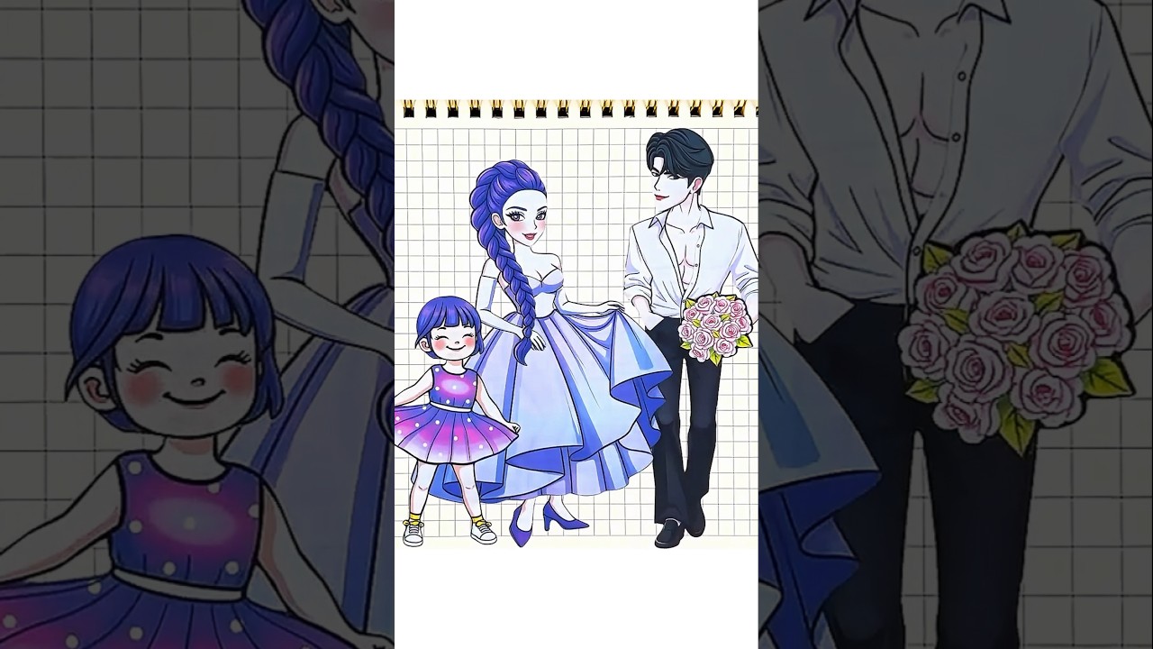 KPOP DEMON HUNTERS 💜💝Happy Family of Three of Juni and Zoey