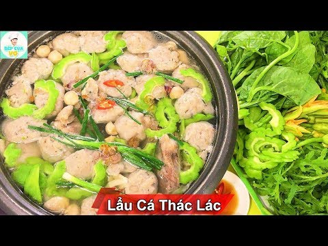 LẨU CÁ THÁC LÁC | Khổ qua nấu cá thác lác | Bếp Của Vợ