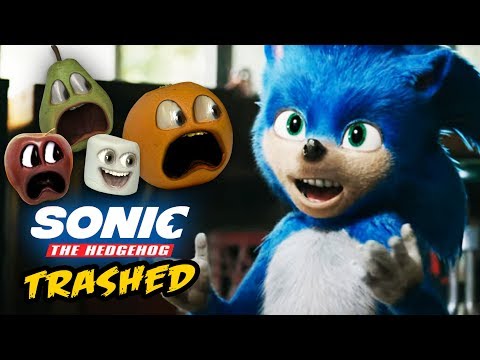 Annoying Orange Sonic The Hedgehog Trailer Trashed