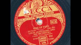 LOUIS ARMSTRONG AND HIS ORCHESTRA - KISS OF FIRE