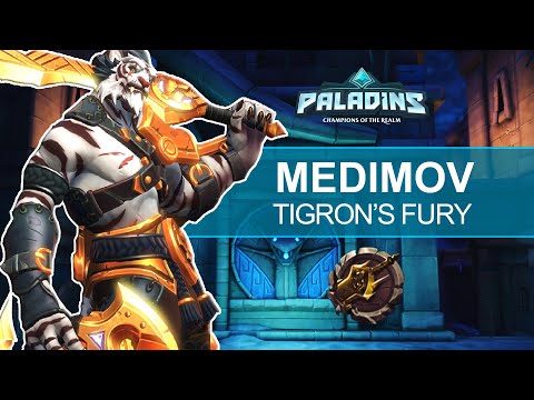 MeDimov Tiberius Pro Competitive l MASTER l TIGRON’S FURY l PALADINS GAMEPLAY