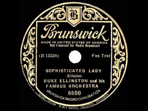1933 HITS ARCHIVE: Sophisticated Lady - Duke Ellington (Brunswick version)