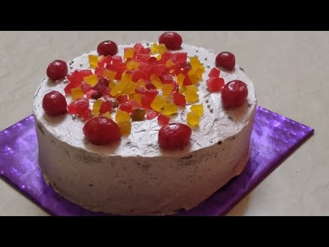 Beautiful And Simple Chocalate Truffle Cake 🎂