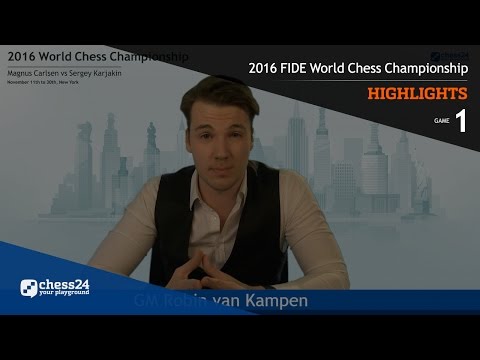 2016 FIDE World Chess Championship - Highlights - Game 1