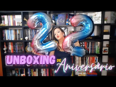 UNBOXING DE ANIVERSRIO