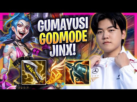 GUMAYUSI LITERALLY GOD MODE WITH JINX! - T1 Gumayusi Plays Jinx ADC vs Swain! | Bootcamp 2024