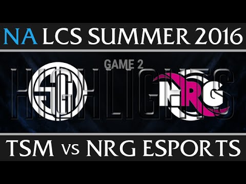 TSM vs NRG Esports Game 2, NA LCS Week 9 Day 3 Summer 2016, Team Solomid vs NRG Esports G2