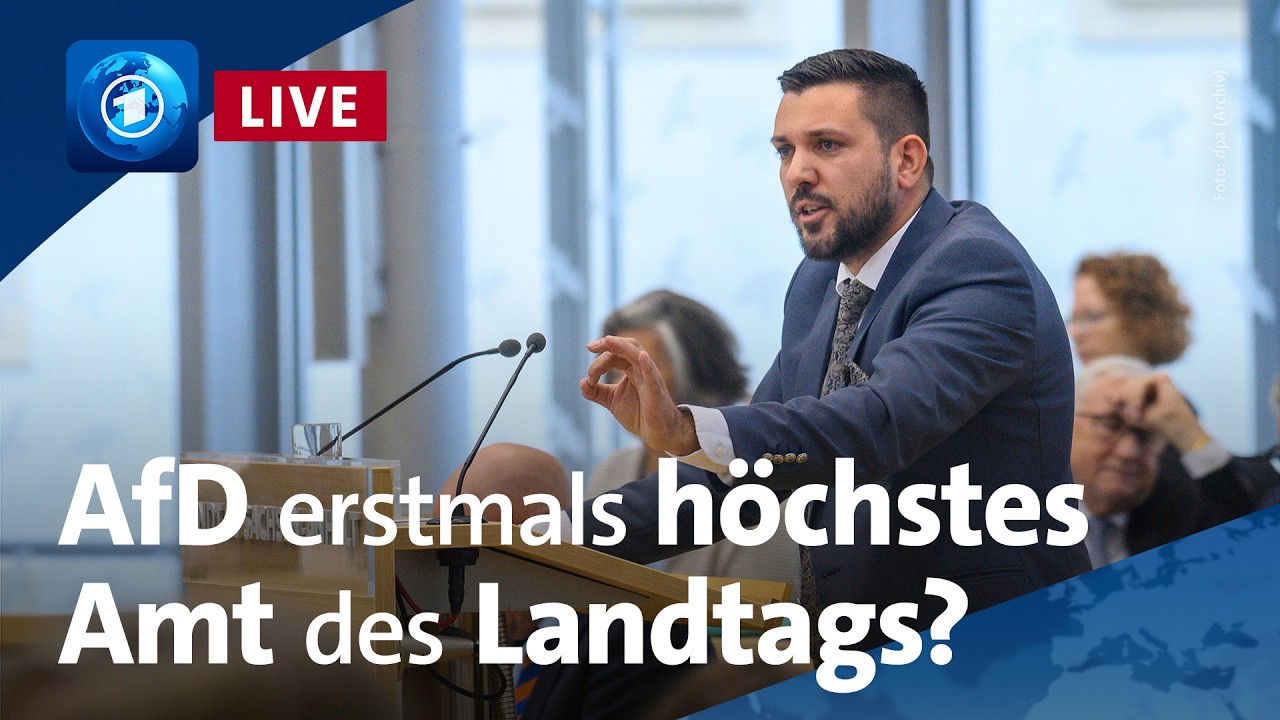 LIVE: Neuer Landtag von Sachsen-Anhalt konstituiert sich