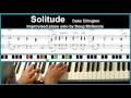 Solitude (Duke Ellington) - Jazz piano tutorial