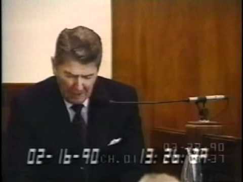 Reagan - Iran-Contra - Didn't want to be on record