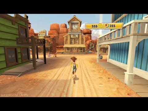 Toy Story 3: The Video Game - Woody's Roundup (Toy Box Mode) Walkthrough Part 1