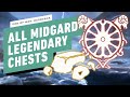 God of War Ragnarok - All Legendary Chests: Midgard