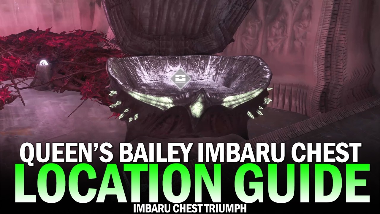 Imbaru Chest in Queen's Bailey Location Guide (Imbaru Chest Triumph) [Destiny 2]