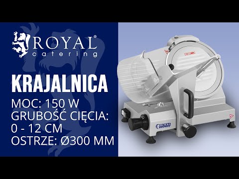 Video - Krajalnica - 250 mm - do 12 mm - wbudowana ostrzałka