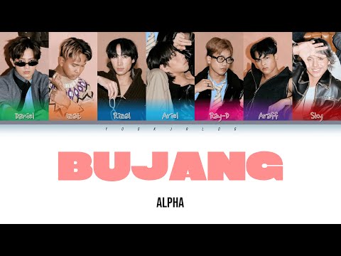 Alpha - 'Bujang' Lyrics [Color Coded_Malay_Eng]