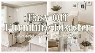 STRIPPING WOOD FURNITURE WITH OVEN CLEANER | WHAT WENT WRONG | DINING ROOM MAKEOVER