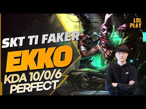 [T1 FAKER] EKKO vs VIKTOR MID - KR Patch 10.25 replay