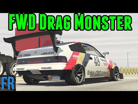 FWD Drag Monster - Street Race Career #31 (Gta 5 Mods)