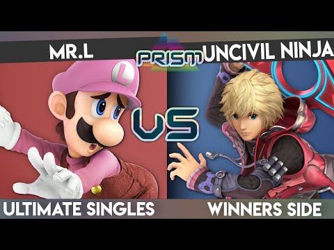 PRISM 183 - Mr. L (Luigi) vs. Uncivil Ninja (Shulk) - Winners Side - Smash Ultimate Singles