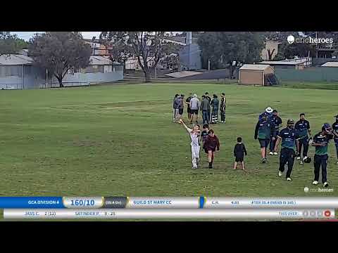 Live Cricket Match | Guild St Mary CC vs GCA Division 4 | 21-Oct-23 11:58 AM 45 |  | CricHeroes