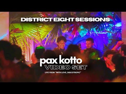 District Eight Sessions EP177 – Pax Kotto (Discotropic Takeover Vol. 6 | 4K Video Set)