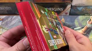 Marvel Super Heroes Collector Booster Box #2 Magic The Gathering MTG MSH MSC Comic Book Unboxing
