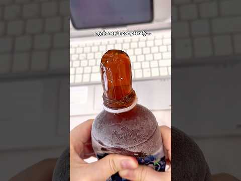 Let’s make frozen honey! @nickdigiovanni #shorts