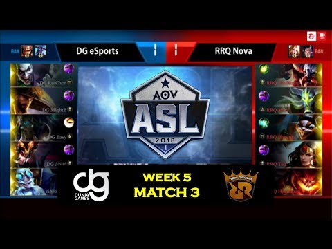 ASL 2018 Season 1 Week 5 - DG ESPORT VS RRQ (Match 3)