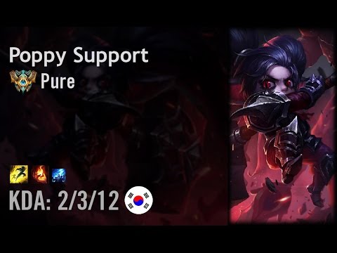 Poppy Support vs Leona - Pure - KR Challenger Path 6.4