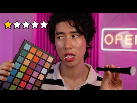 ASMR WORST Reviewed Makeup Artist