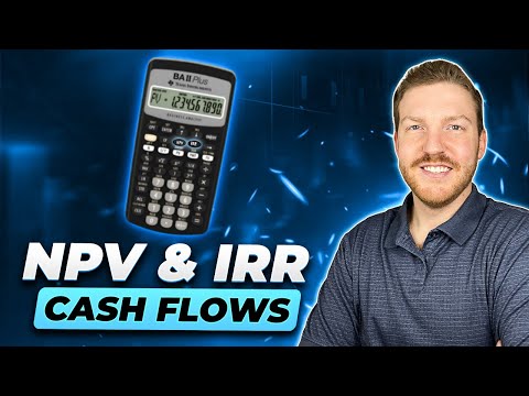 Calculate NPV & IRR on BA II Plus