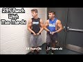 295 Bench W/ MAX MARCHI | INSANE PUSH DAY |16-17 YEAR OLDS
