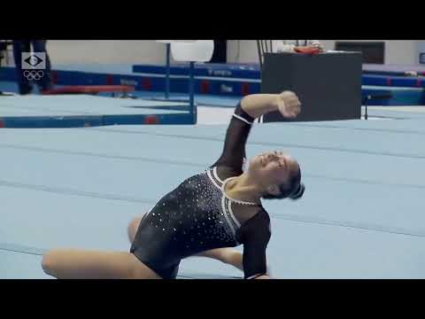 Julia Soares (BRA) [13.300🥇] 20250907 Brazilian Championships_WAG Floor Final